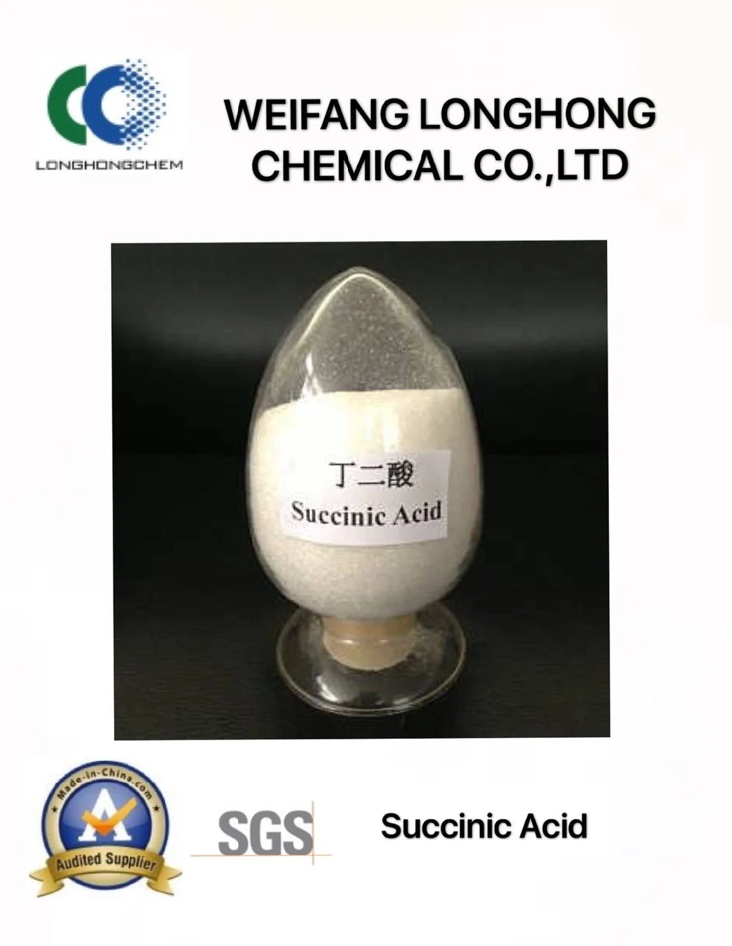 The Important Use of Succinic Acid Is to Prepare Five-Membered Heterocyclic Compounds/Also Used to Prepare Alkyd Resins